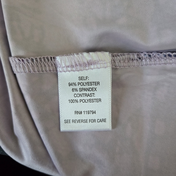 ONE WORLD DRESS MIDI MAXI TIE DYE FLOWY EASTER SPRING FLUTTER SLEEVES NWT LARGE - Picture 14 of 14